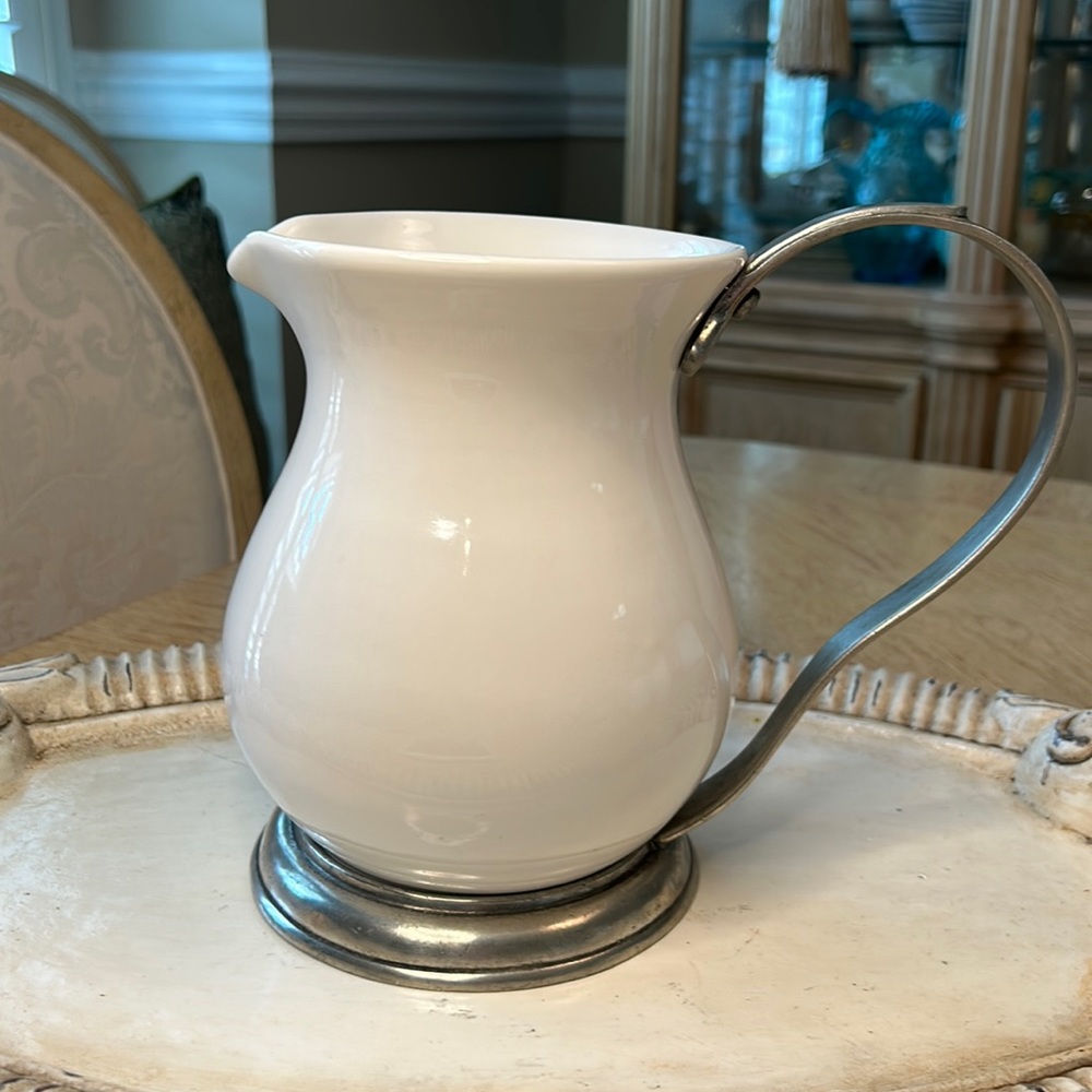 Arte Italica Tuscan Ceramic Pitcher